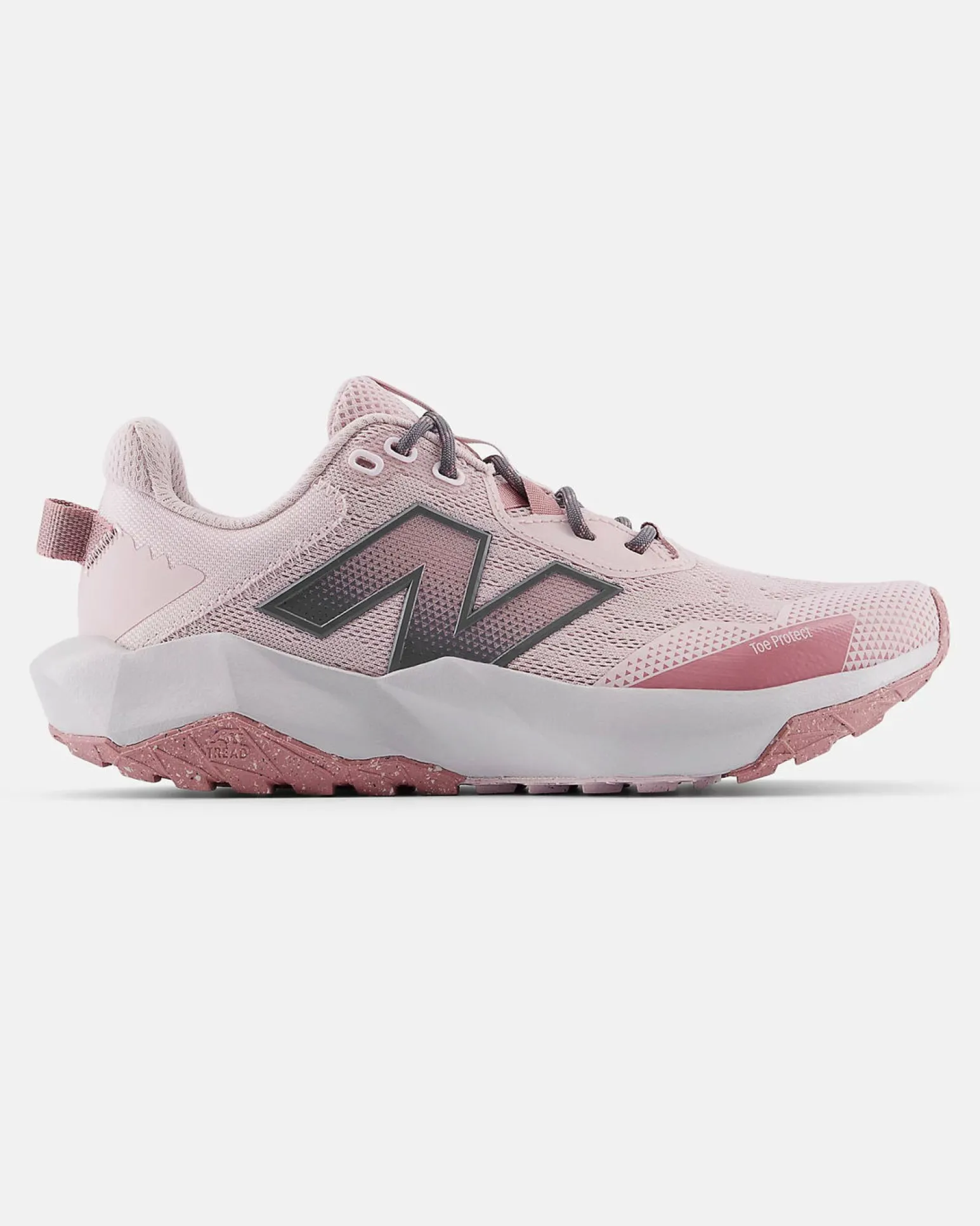 NEW BALANCE - SNEAKERS TRAIL ROSA CON DETTAGLI GRIGI,WNTR16T