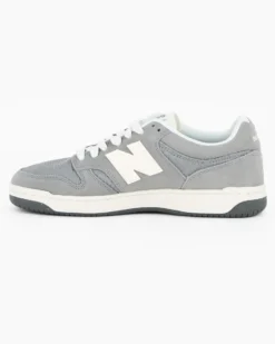 NEW BALANCE - SNEAKERS UOMO  GRIGIA E BIANCA  LIFESTYLE SUEDE/MESH - U480P736