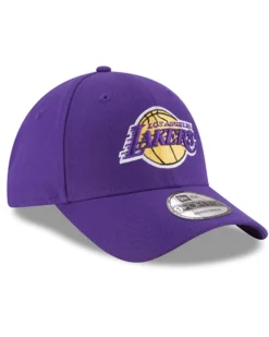 NEW ERA - Cappello regolabile viola con logo Lakers- 9FORTY
