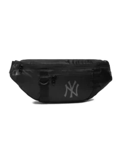 NEW ERA - Marsupio nero con doppia tasca e chiusura a zip