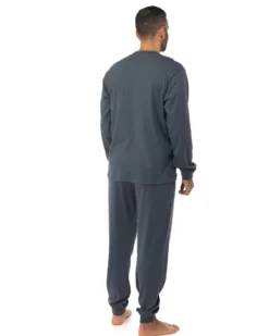 NOTTI MAGICHE - PIGIAMA UOMO GRIGIO 100% COTONE - MADE IN ITALY