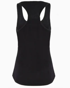 ONLY - CANOTTA SPORTIVA NERA CON DETTAGLI FUXIA DA DONNA  - 10106