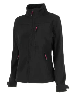 ON SPIRIT - GIACCA NERA IN SOFTSHELL DA DONNA AD01538