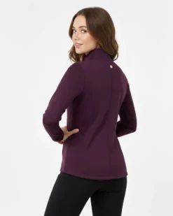 ON SPIRIT GIACCA SPORTIVA DONNA THERMO FLEECE  VIOLA - ADINA