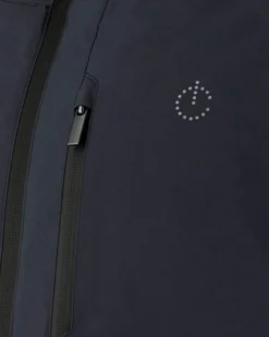 ON SPIRIT - GIUBBINO CON CAPPUCCIO FULL ZIP IMBOTTITO DA UOMO BLU , ADELFO