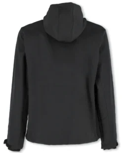 ON SPIRIT - GIUBBINO CON CAPPUCCIO FELPATO SOFTSHELL UOMO NERO - MAURO