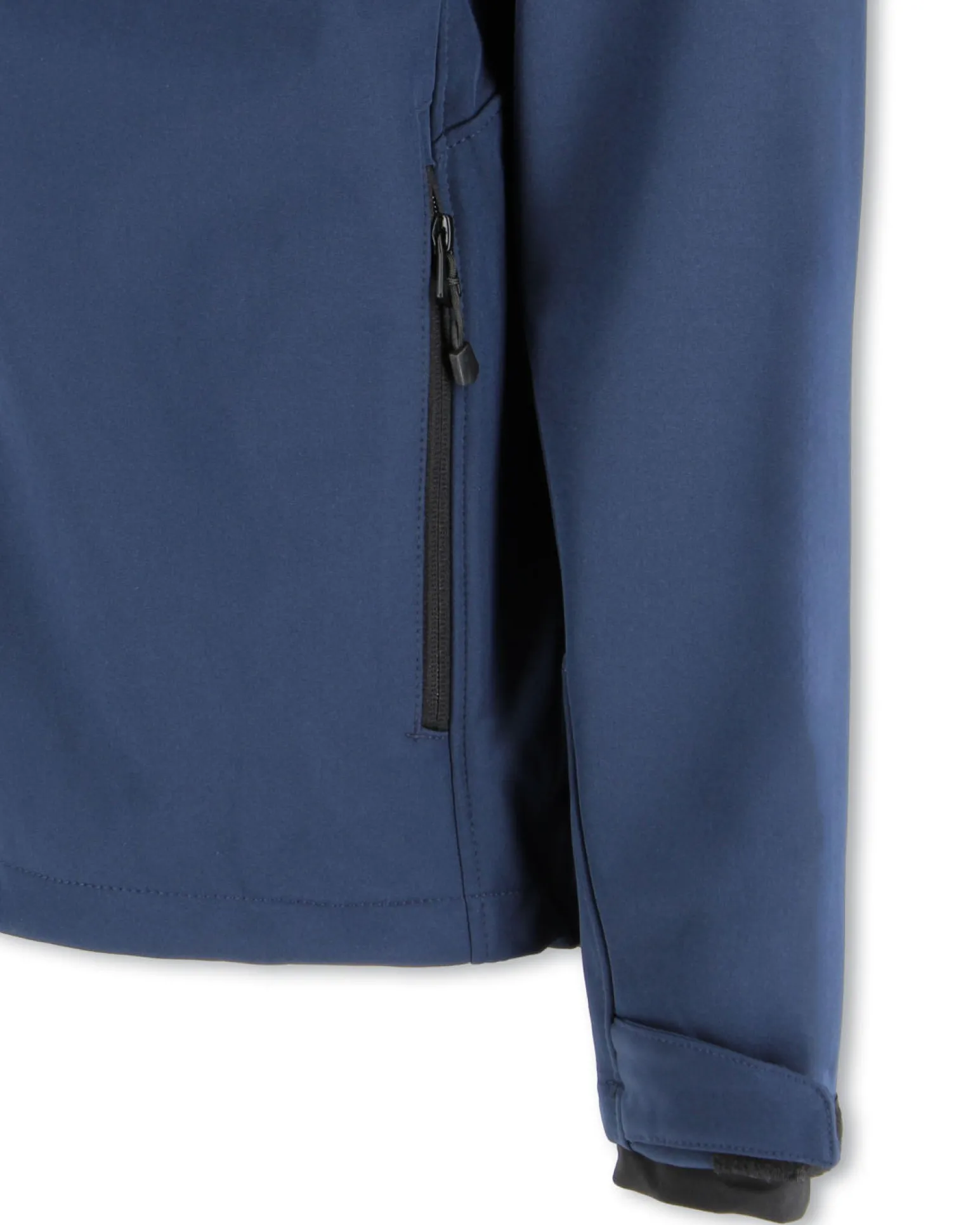 ON SPIRIT - GIUBBINO CON CAPPUCCIO FELPATO SOFTSHELL UOMO BLU SCURO- MAURO
