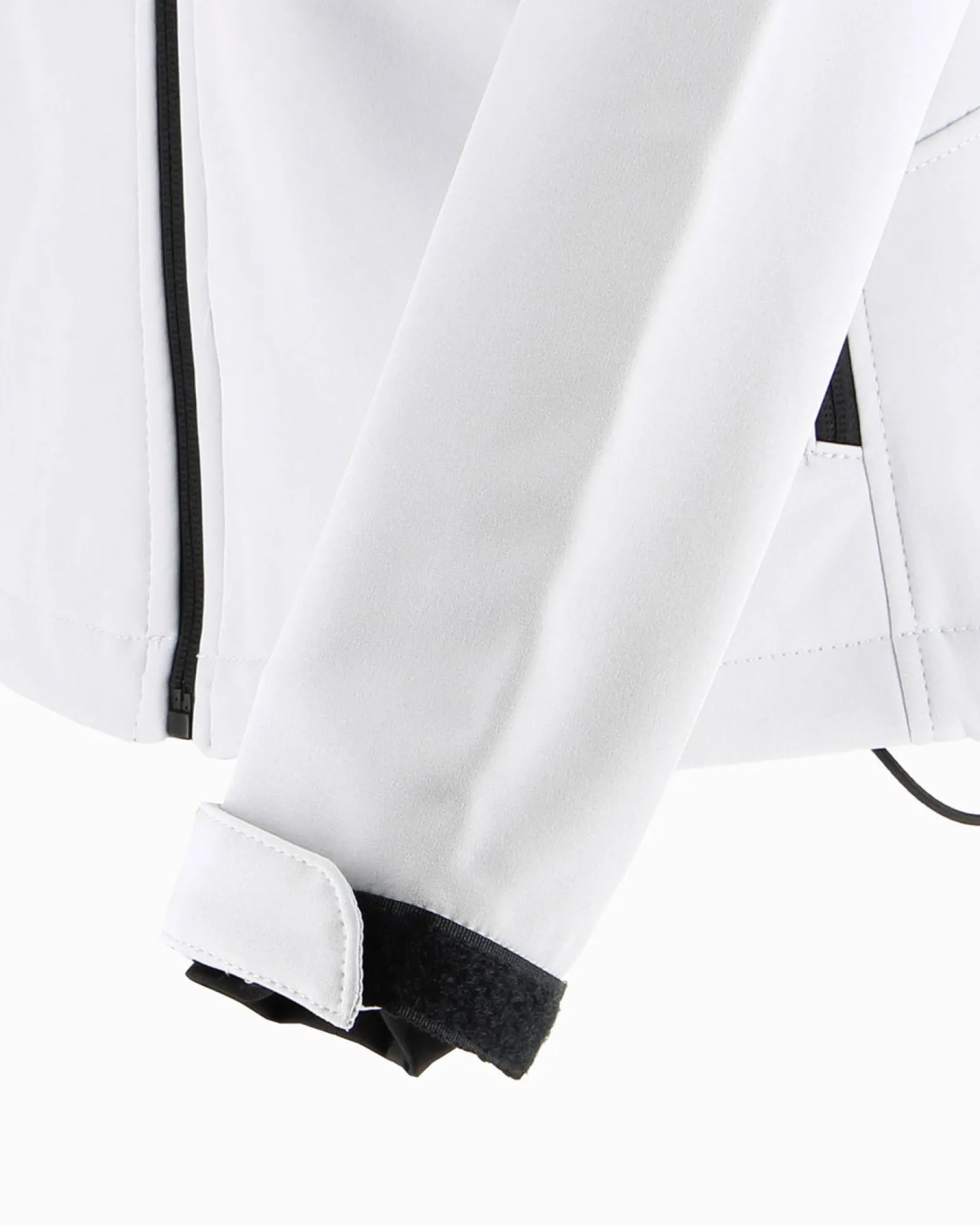 ON SPIRIT - GIUBBINO CON CAPPUCCIO FELPATO SOFTSHELL DONNA BIANCO - ALBA