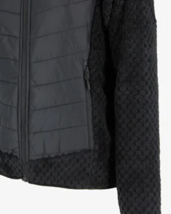 ON SPIRIT -GIUBBINO CON CAPPUCCIO FULL ZIP DONNA NERO - DALIDA