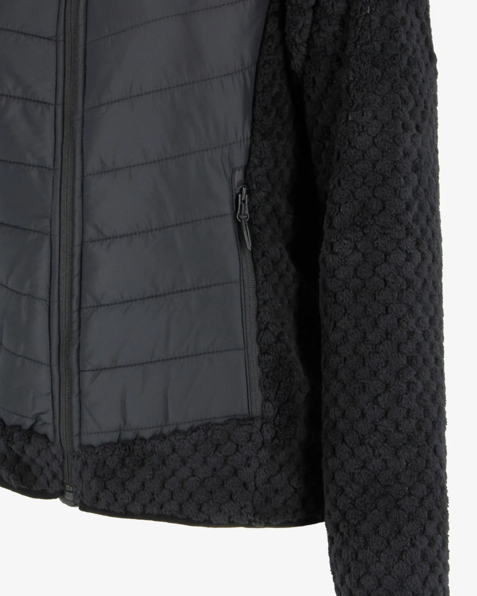 ON SPIRIT -GIUBBINO CON CAPPUCCIO FULL ZIP DONNA NERO - DALIDA
