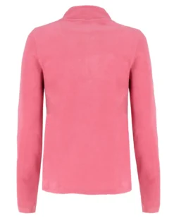 ON SPIRIT - MICROPILE DONNA MEZZA ZIP BIANCO - VALENTINA