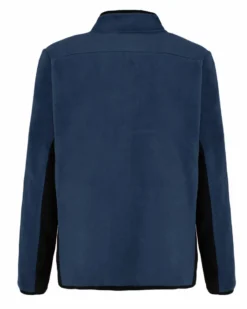 ON SPIRIT - MICROPILE UOMO  FULL ZIP BLU E NERO - IVAN