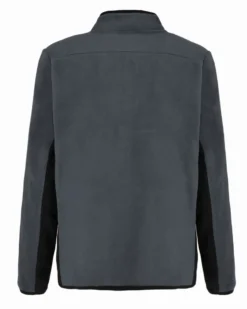 ON SPIRIT - MICROPILE UOMO  FULL ZIP GRIGIO SCURO E NERO - IVAN