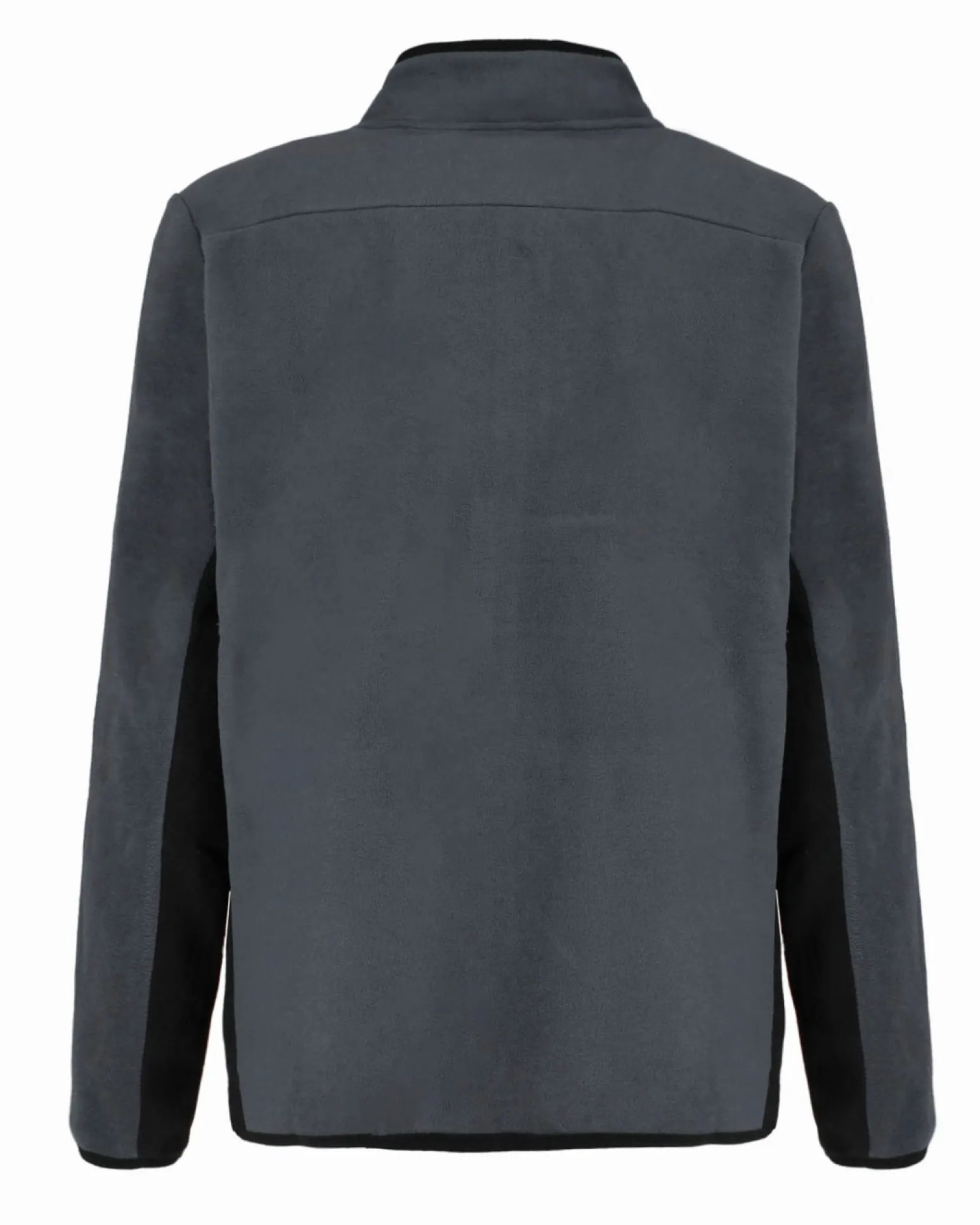 ON SPIRIT - MICROPILE UOMO FULL ZIP GRIGIO SCURO E NERO - IVAN