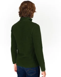 ON SPIRIT - MICROPILE UOMO  MEZZA ZIP NERO - VITTORIO