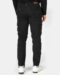 ON SPIRIT - Pantalone cargo stretch nero