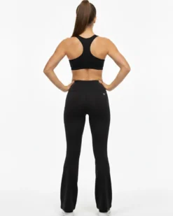 ON SPIRIT -  PANTALONE SVASATO DONNA THERMO FLEECE  NERO  AMALIA -  AD02195_A7250