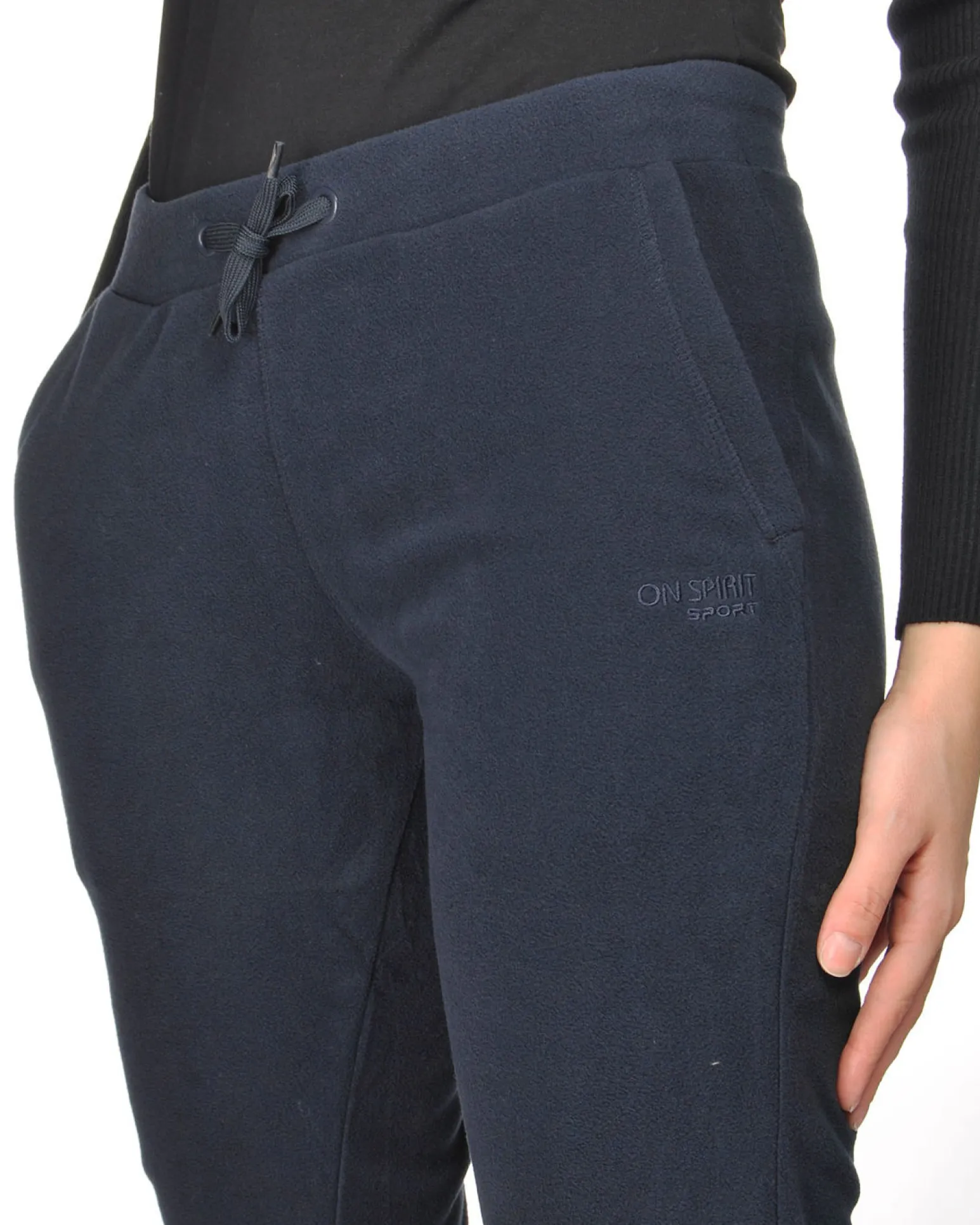 ON SPIRIT - PANTALONI IN PILE DONNA BLU - ILARIA