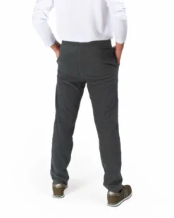 ON SPIRIT - PANTALONI IN PILE UOMO GRIGIO SCURO - ROBERT