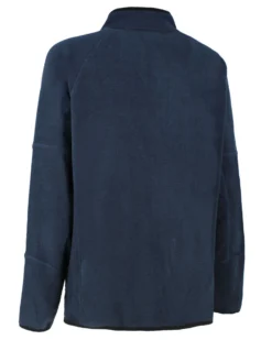 ON SPIRIT - PILE  RIGATO UOMO  FULL ZIP BLU SCURO - FABIO