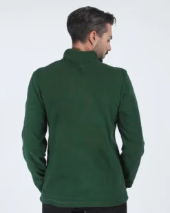 ON SPIRIT - PILE UOMO FULL ZIP VERDE -  MATTIA