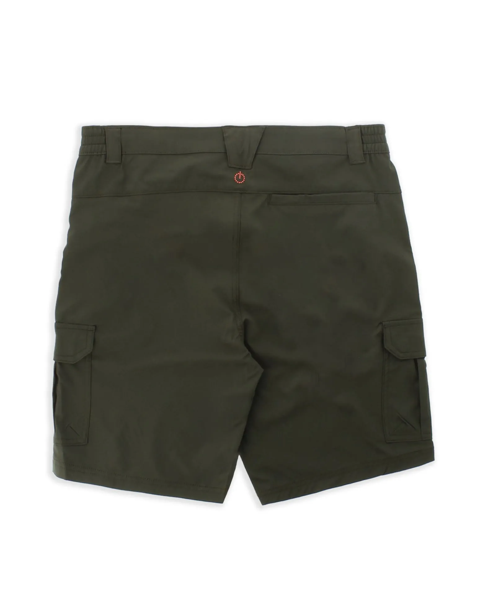 ON SPIRIT - SHORT CARGO CON TASCONI NERO CON DETTAGLI ARANCIONE FLUO E NERI, SANCHO