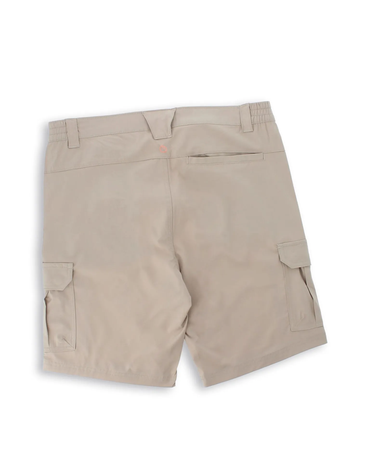 ON SPIRIT - SHORT CARGO CON TASCONI BEIGE CON DETTAGLI ARANCIONE FLUO E NERI, SANCHO