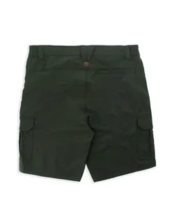 ON SPIRIT - SHORT CARGO CON TASCONI VERDE SCURO CON DETTAGLI ARANCIONE FLUO E NERI, SANCHO