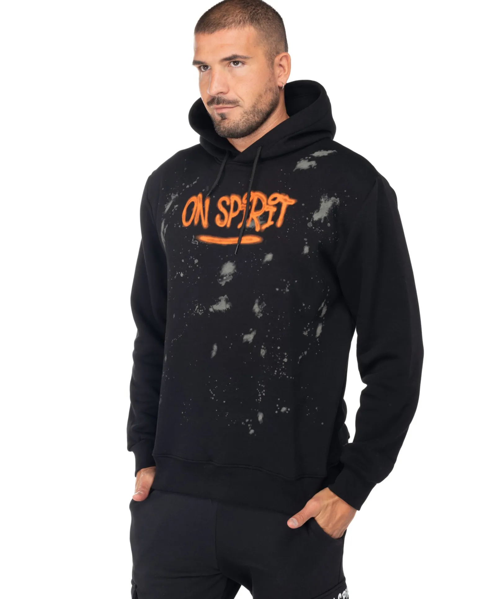 ON SPIRIT - UOMO FELPA CON CAPPUCCIO