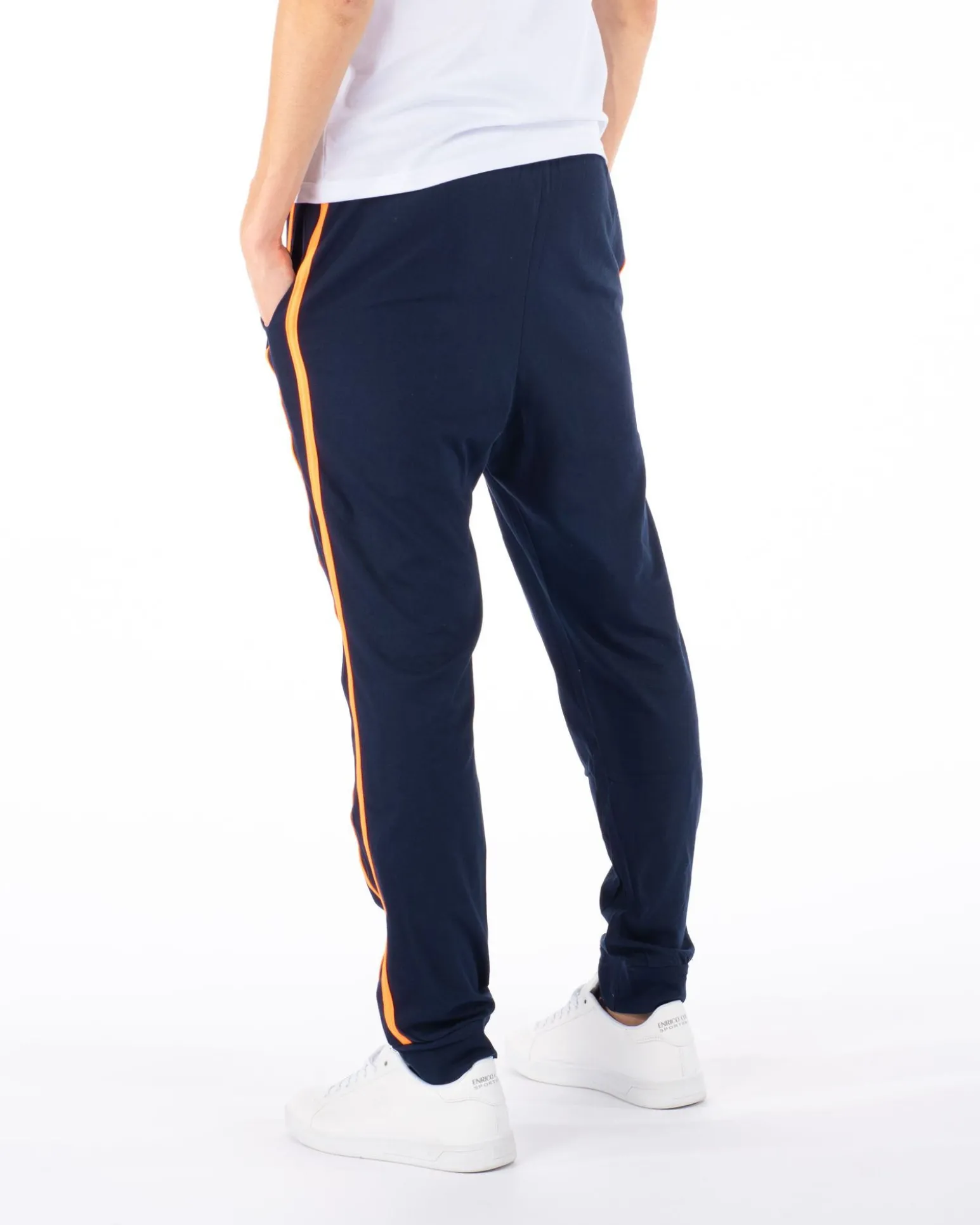 PANTALONE JERSEY POLSI BANDE LATERALI
