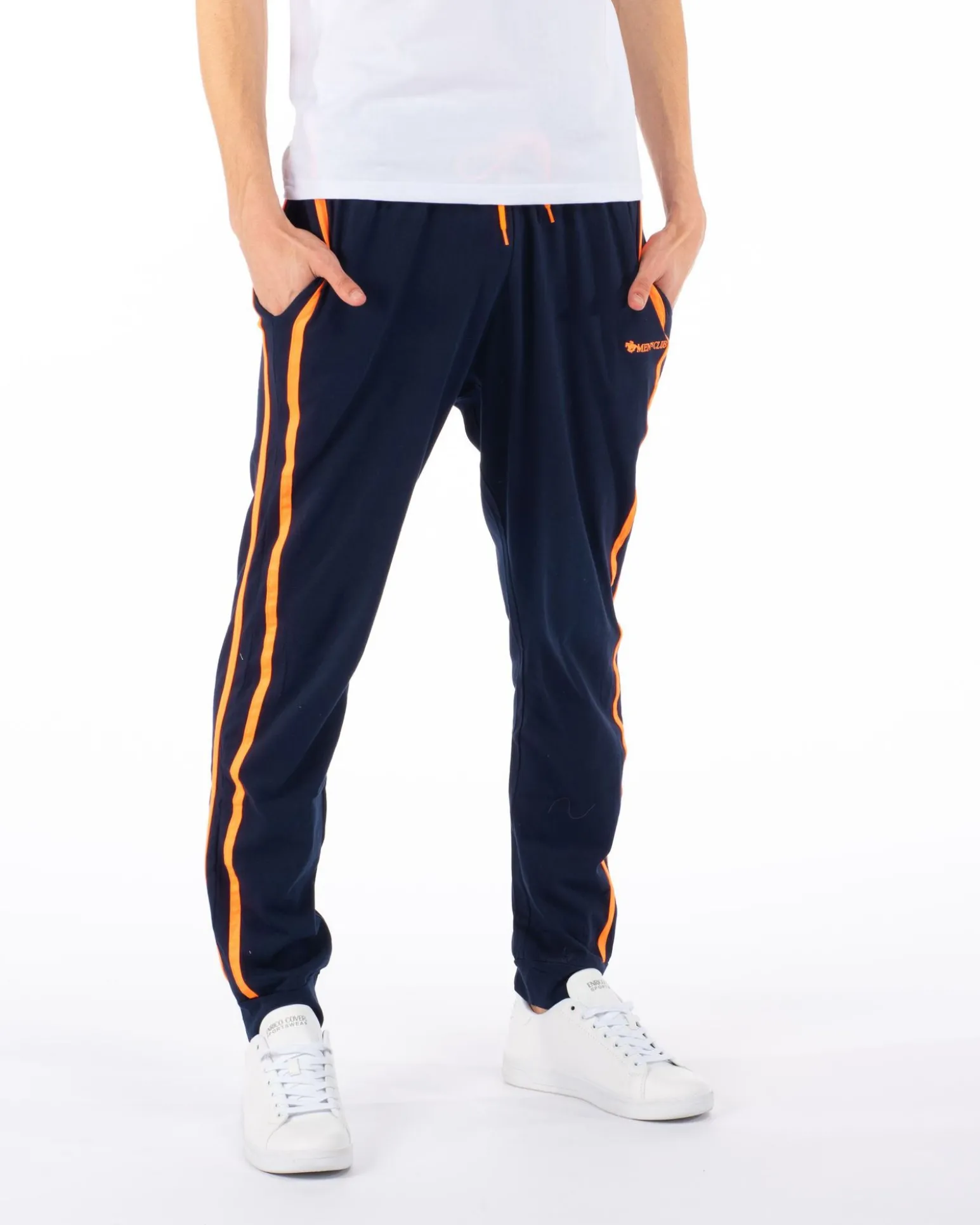 PANTALONE JERSEY POLSI BANDE LATERALI