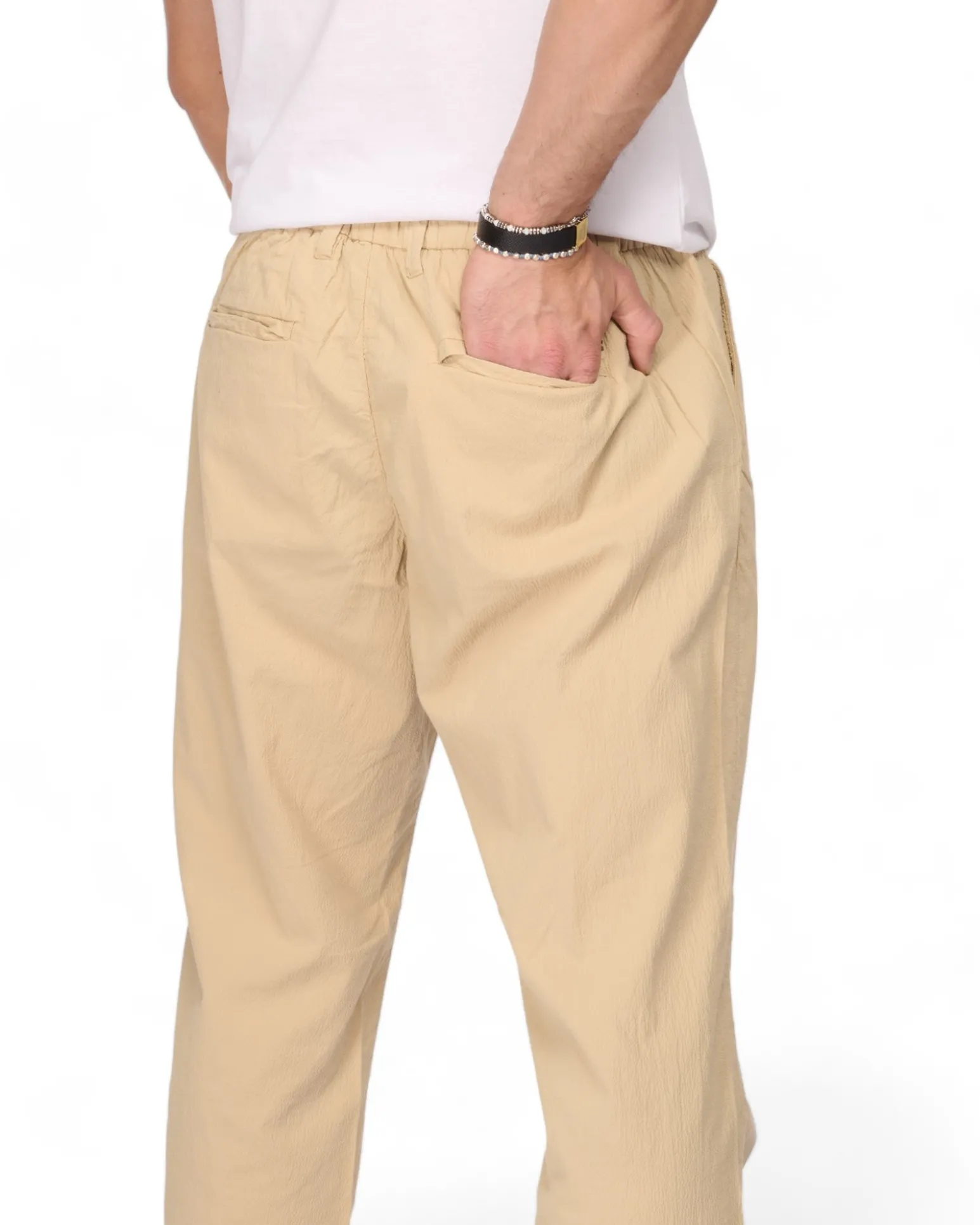 PANTALONE TASCA AMERICA CULISSE GOFFRATO