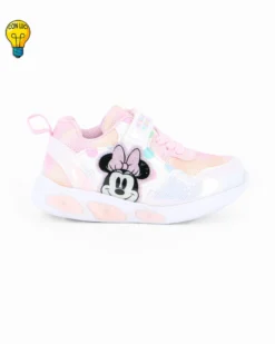 PAW PATROL - Sneakers rosa da bimba con luci e strappo, numerata 20/25
