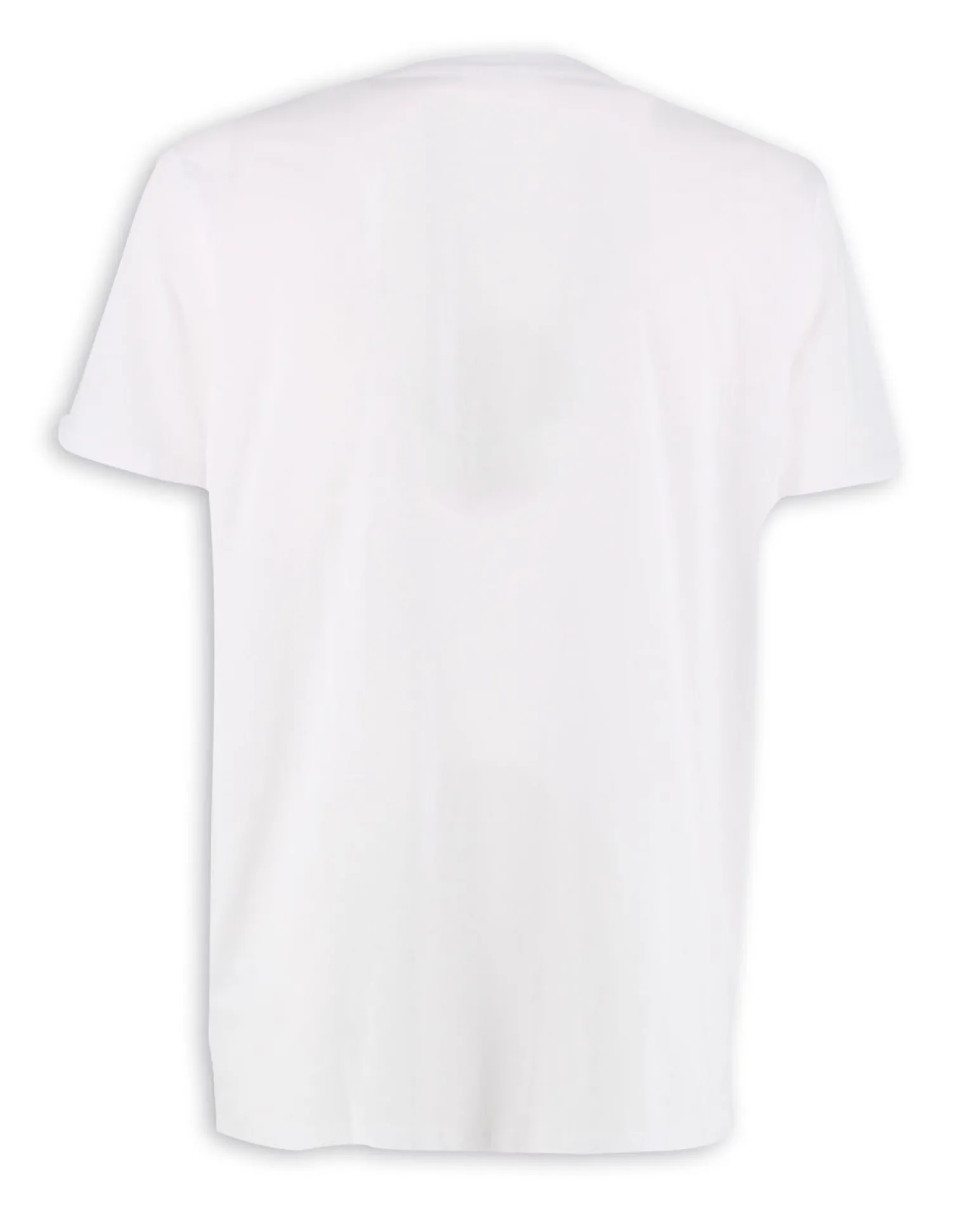 PEANUTS - Tshirt bianca da uomo con logo Snoopy - JL052532