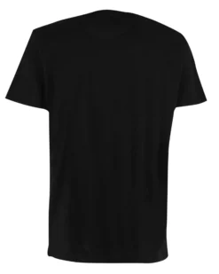 PEANUTS - Tshirt nera da uomo con logo Snoopy - JL052532