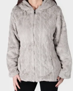PELLICCETTA FULL ZIP CON CAPPUCCIO
