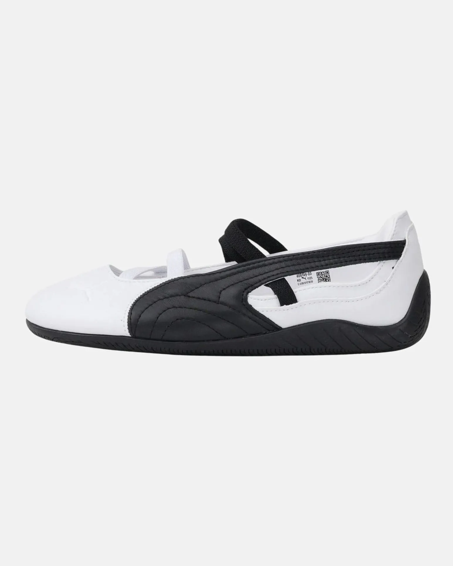 PUMA - BALLERINA SPEEDCAT BALLET LTHR BIANCA E NERA DA DONNA, 406144-03