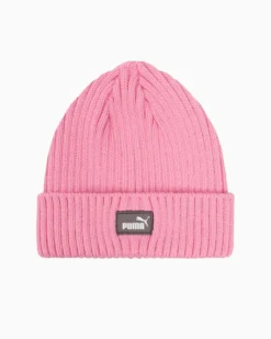 PUMA - BERRETTO CLASSIC CUFF BEANIE JUNIOR ROSA