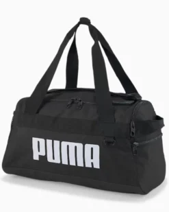 PUMA - Borsone nero e bianco con 2 scomparti e tasca per scarpe