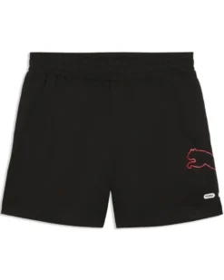 PUMA -BOXER MARE NERO ESSENTIAL LOGO LAB PUMA LOGO WOVEN DA UOMO, 692033-01