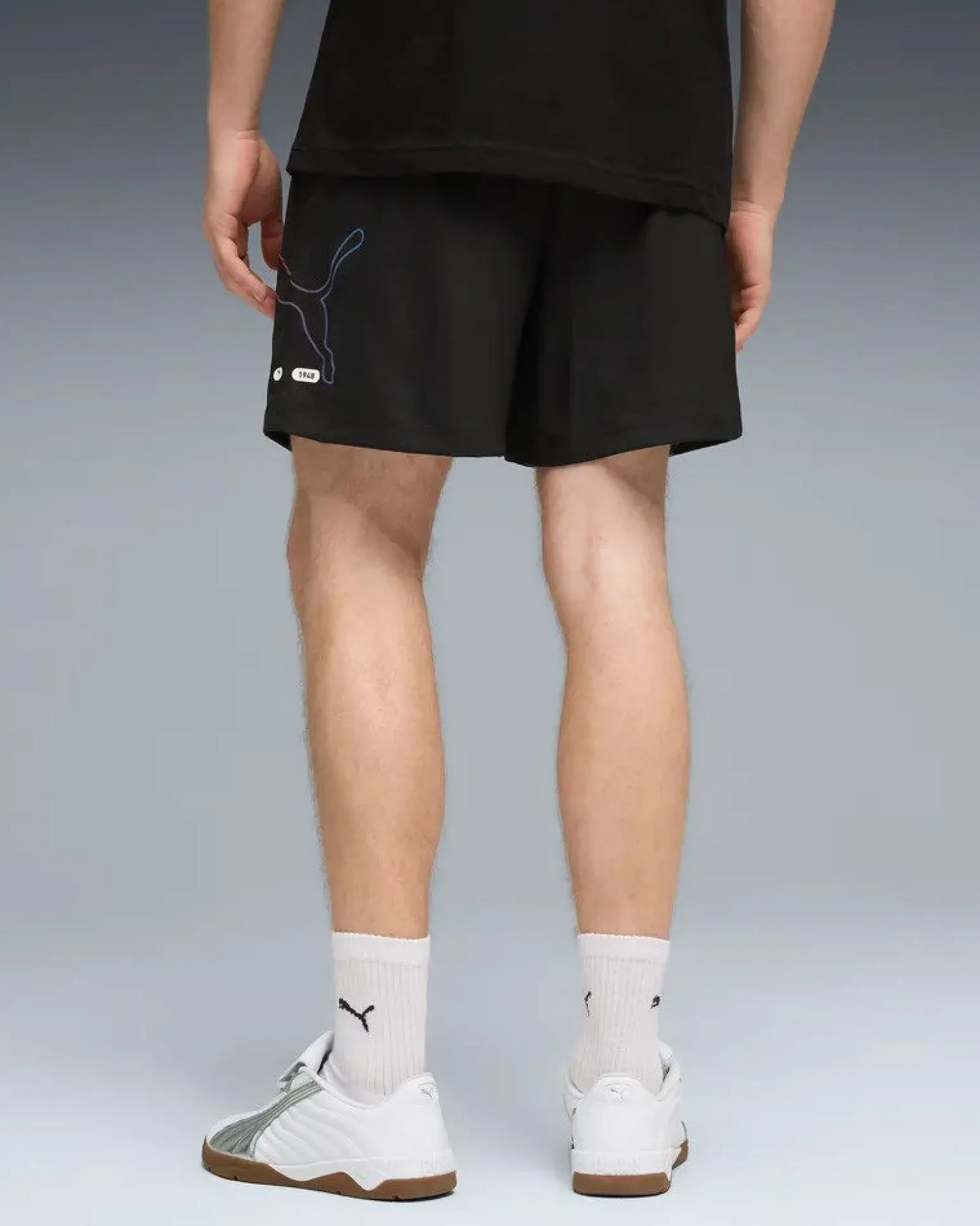 PUMA -BOXER MARE NERO ESSENTIAL LOGO LAB PUMA LOGO WOVEN DA UOMO, 692033-01