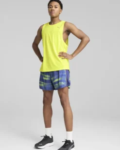 PUMA - CANOTTA GIALLA RUN VELOCITY TANK (POLY) DA UOMO, 526595-39