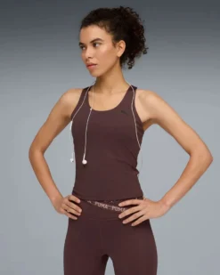 PUMA - CANOTTA MARRORE ESSENTIAL 2 IN 1 DA DONNA, 525889-13