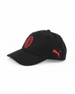 PUMA - CAPPELLO AC MILAN NERO E ROSSO - 025707-04