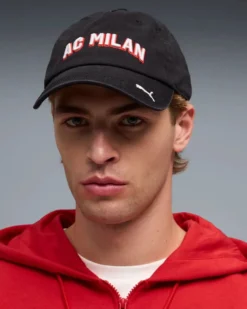 PUMA - CAPPELLO ACM MILAN CULTURE NERO,  027060-01