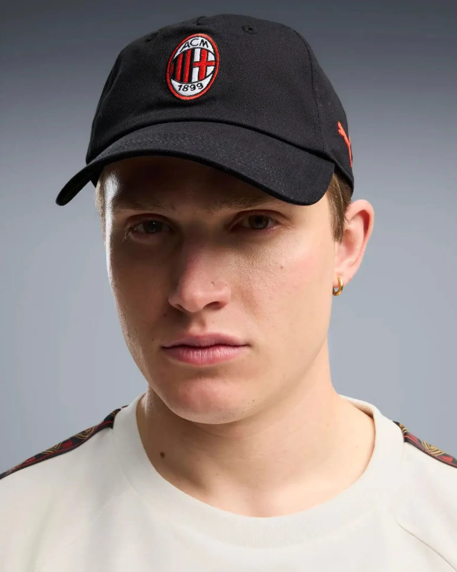 PUMA - CAPPELLO ACM MILAN ESSENTIAL CAP NERO, 027529-02