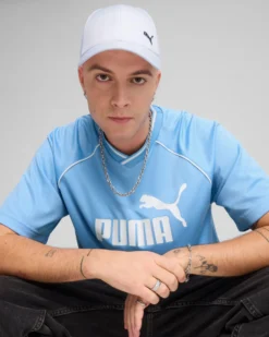 PUMA - Cappello bianco ess metal puma cat baseball cap - 025994-07