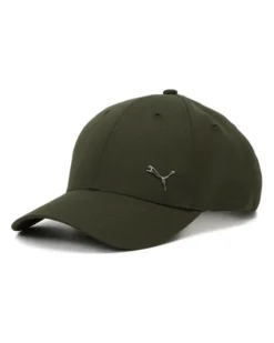 PUMA -CAPPELLO CON LOGO IN METALLO VERDE, 021269-74