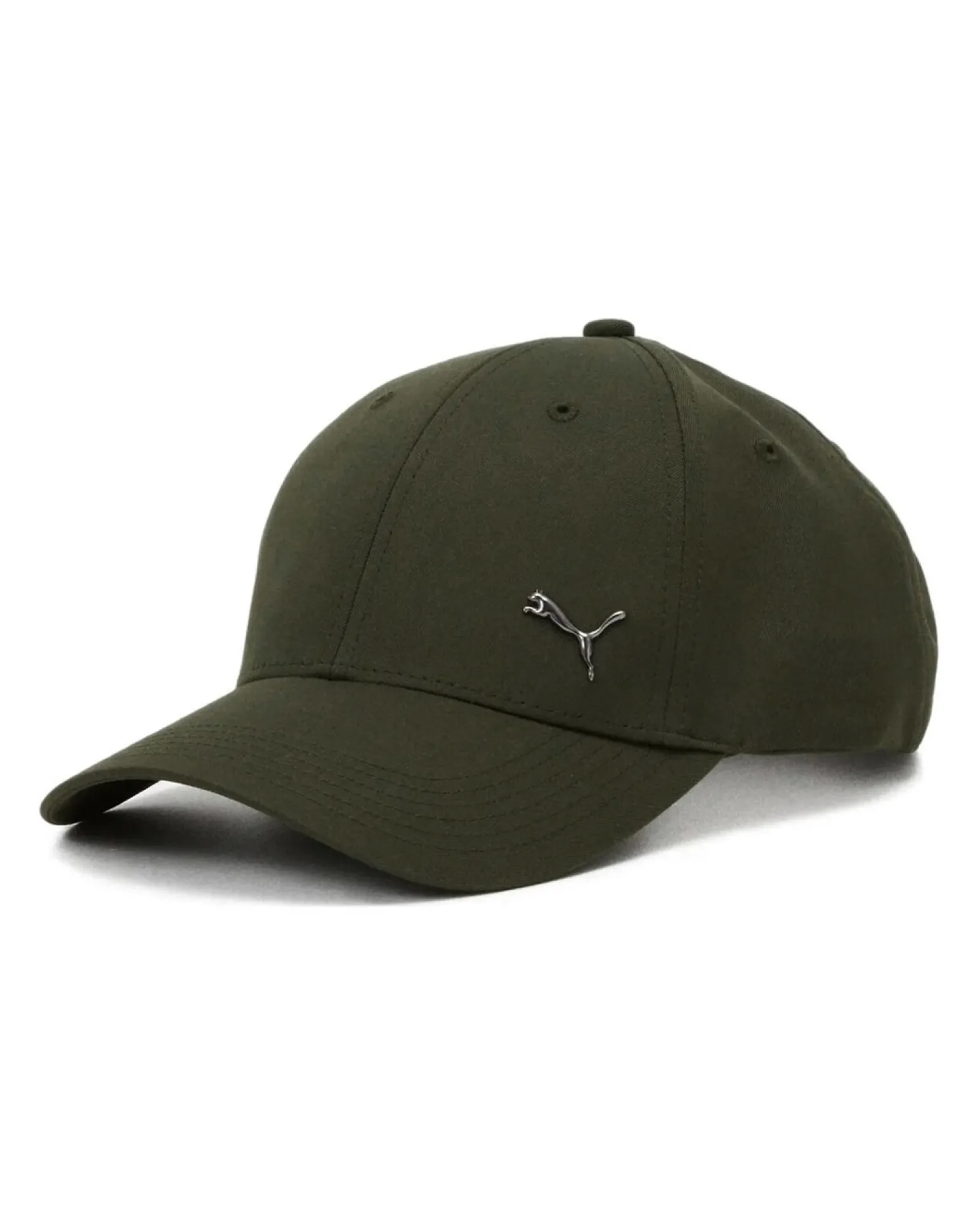 PUMA -CAPPELLO CON LOGO IN METALLO VERDE, 021269-74