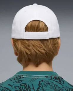 PUMA - CAPPELLO DA BASEBALL JUNIOR  BIANCO ESSENTIAL N.1 LOGO ,  026853-01